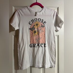 Soft Choose Grace tshirt size small Bella canvas